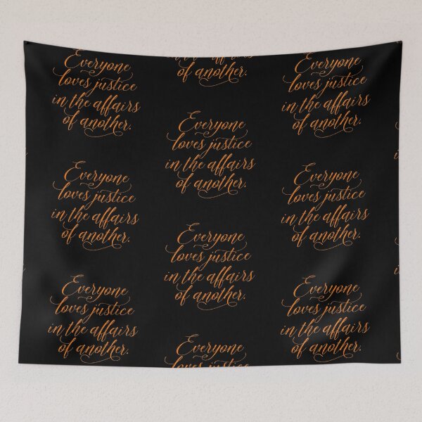 Item preview, Everyone loves justice in the affairs of another. v.1 designed and sold by x1brett.