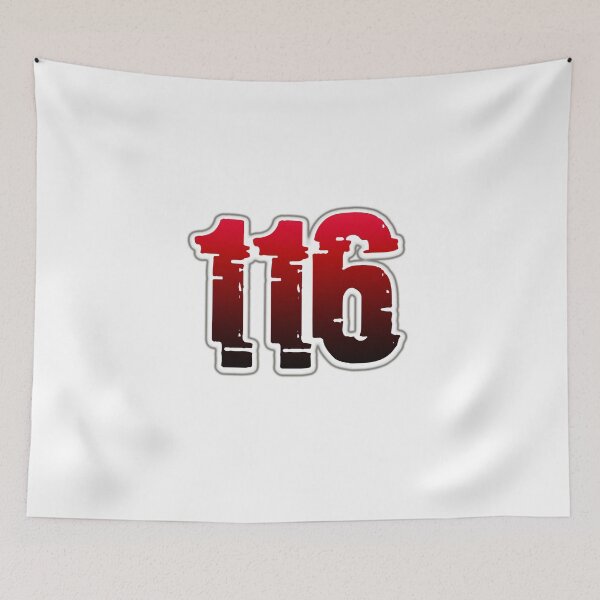 Item preview, Creepy Red Number 116 designed and sold by creepy-red.