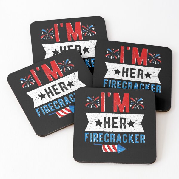 Item preview, Im Her Firecracker Cute 4th Of July Matching Couple For Her designed and sold by BegayStore.