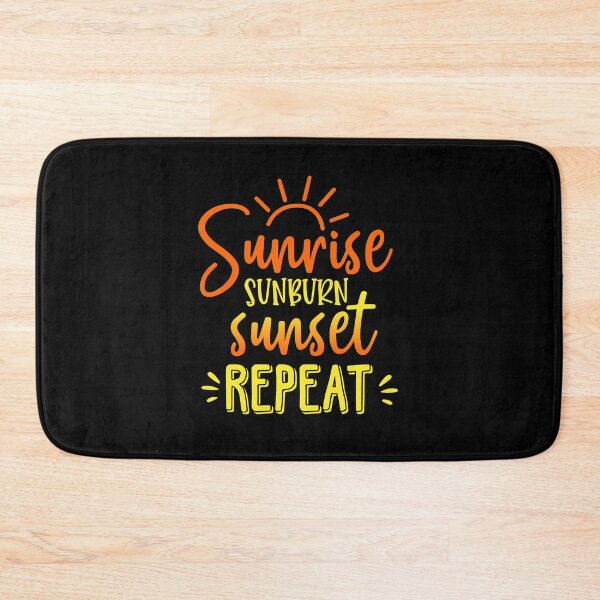 Item preview, Sunrise Sunburn Sunset Repeat designed and sold by elisamarez97.