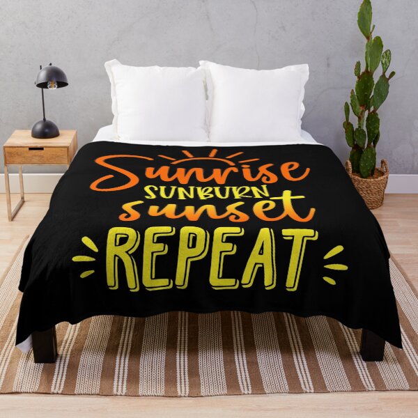 Item preview, Sunrise Sunburn Sunset Repeat designed and sold by elisamarez97.