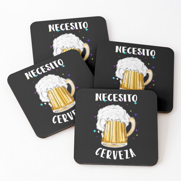 Item preview, Necesito Cerveza - Need a Beer, Funny Spanish Beer Quote designed and sold by orangeblue21.