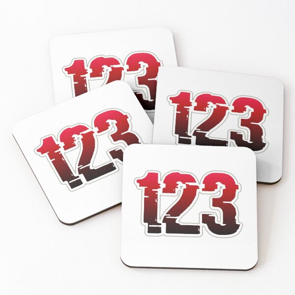 Item preview, Creepy Red Number 123 designed and sold by creepy-red.