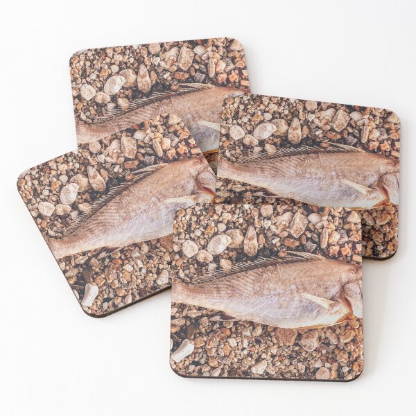 Item preview, Dead Fish Over Rocky Ground Photo designed and sold by DFLC Prints.