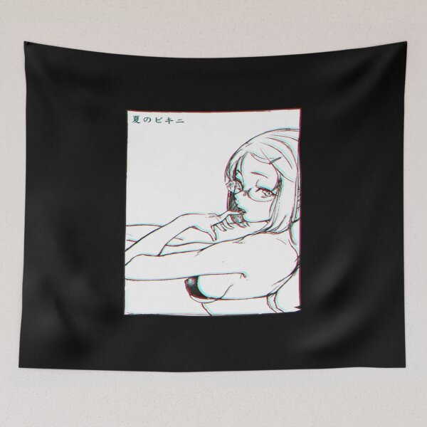 Aperçu de l'œuvre T-shirt bikiniBikini d'été Megane Anime esthétique créée et vendue par Bikiniday.