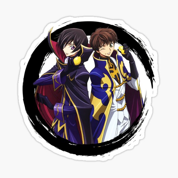 Code Geass Lelouch Of The Rebellion Stickers Redbubble