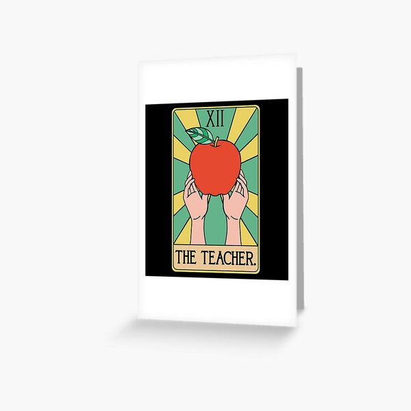 Item preview, Teacher Tarot Card - Math History Latin Sped Music Art designed and sold by isstgeschichte.
