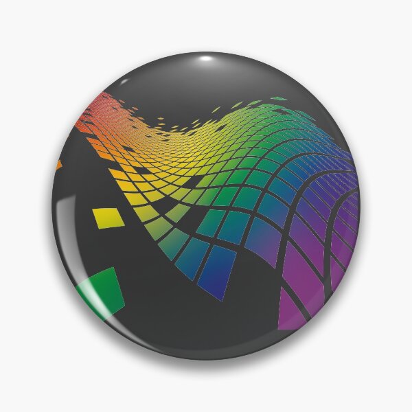 Item preview, Rainbow pixel wave designed and sold by COYN.