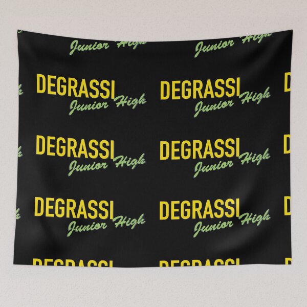 Item preview, Degrassi Junior High Logo designed and sold by SquirrelPants87.