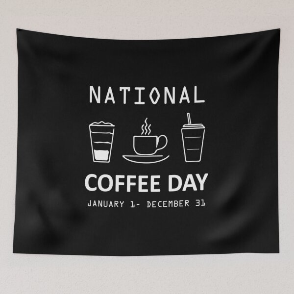 Item preview, National Coffee Day T-ShirtNational Coffee Day T-Shirt Funny for Coffee Lover designed and sold by Bikiniday.