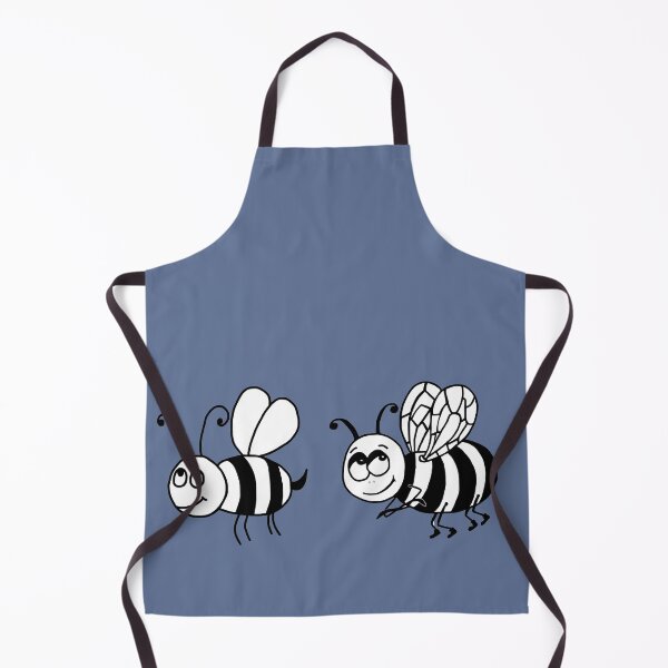 Item preview, Cool Striped Bees. Black and White Bee. designed and sold by ZheltakovaIana.