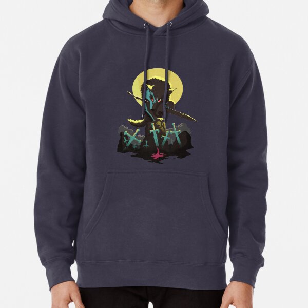 Sif the Great Grey Wolf Pullover Hoodie