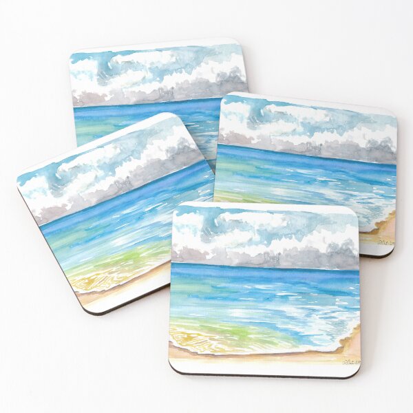 Item preview, Blue Pacific Ocean in Santa Cruz California Beach designed and sold by artshop77.