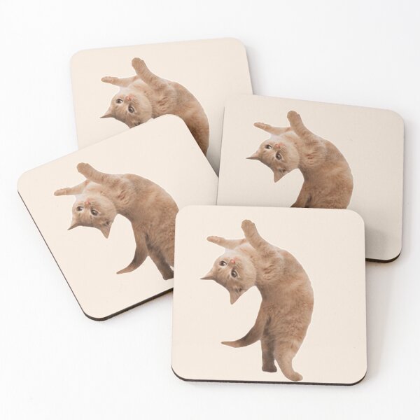 Item preview, Cute Cat Doing Yoga designed and sold by mokato.