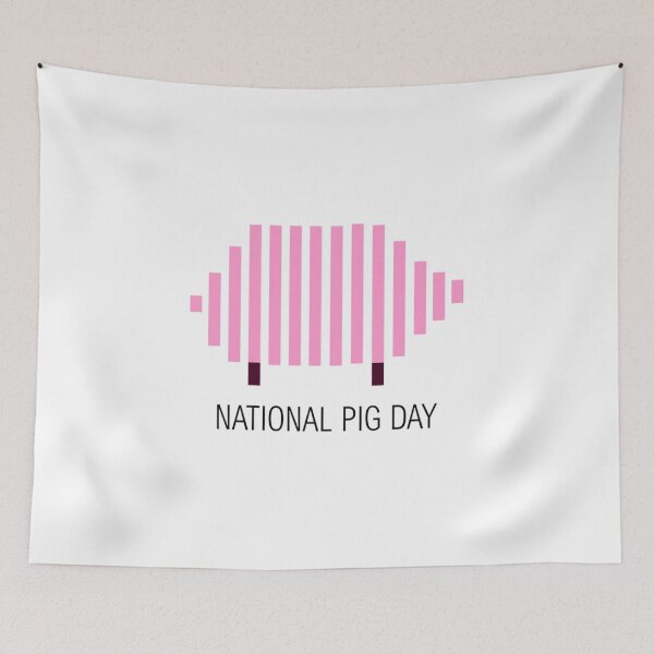 Item preview, National Pig Day T-ShirtNational Pig Day  designed and sold by Bikiniday.