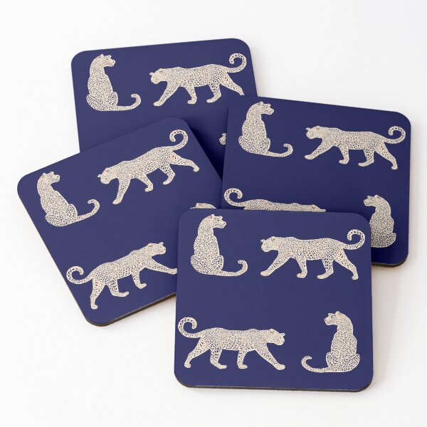 Item preview, Leisurely Leopard (Blue) designed and sold by Susiraff.