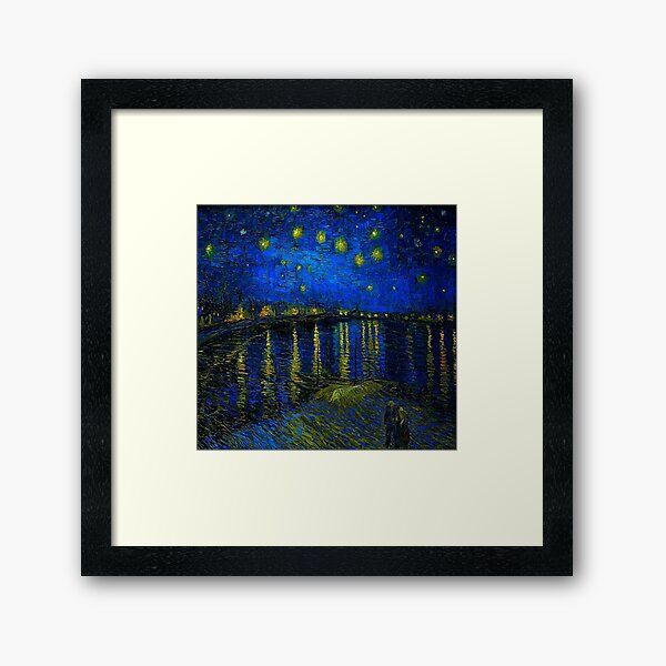 Aperçu de l'œuvre Vincent van Gogh - Nuit étoilée sur le Rhône créée et vendue par Vivanne-art.
