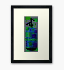 seltzer bottle study 1.1 Framed Print