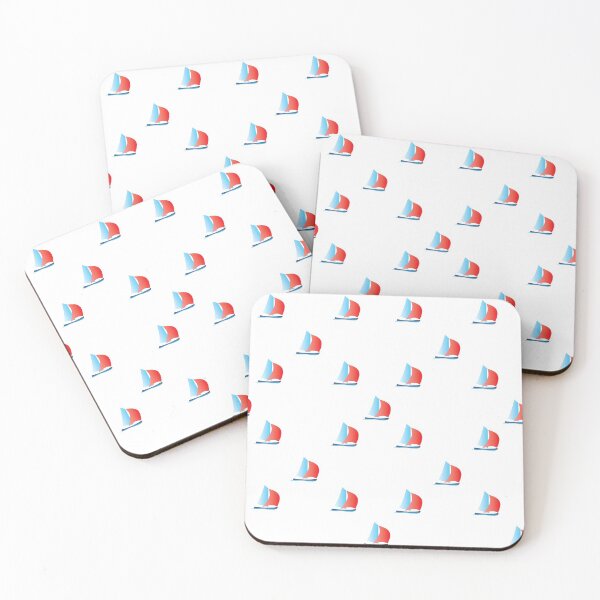 Item preview, Sailing Boat repeating pattern designed and sold by  Roscorla Photography.