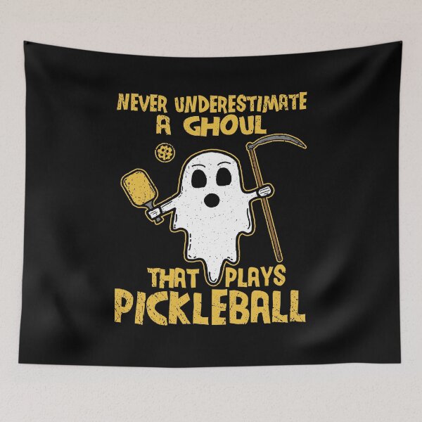 Item preview, Never Underestimate A Ghoul That Plays Pickleball designed and sold by Kawaiindoodle.