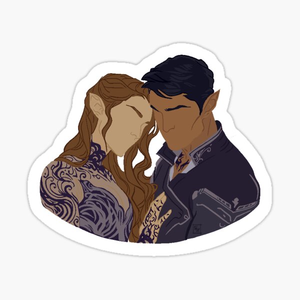 Item preview, Rhysand and Feyre designed and sold by Katfish2404.