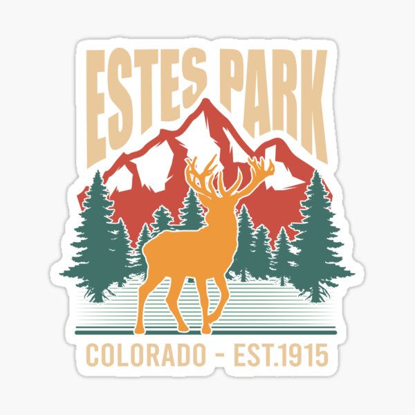Item preview, Estes park colorado rocky mountain national park designed and sold by chococaramels.