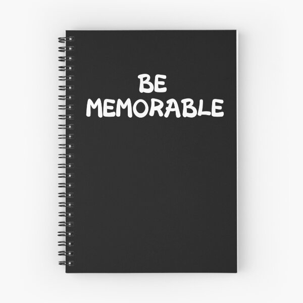 Item preview, Be memorable designed and sold by Smileycreation.