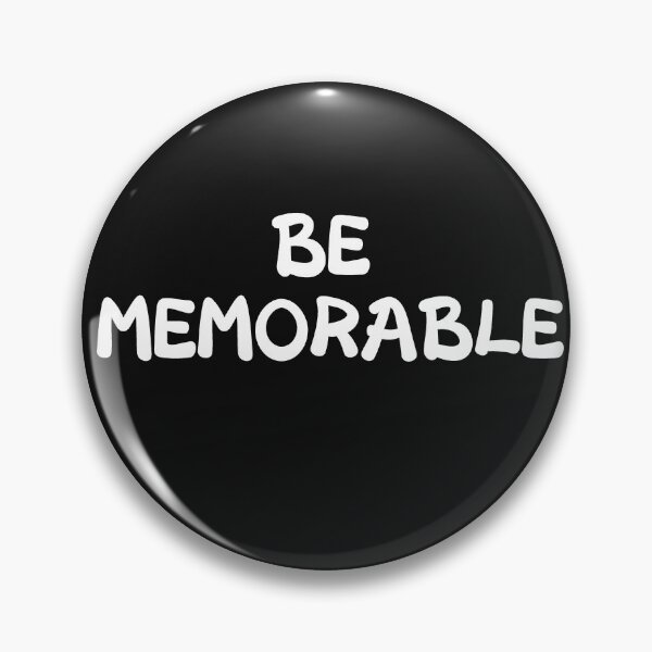 Item preview, Be memorable designed and sold by Smileycreation.