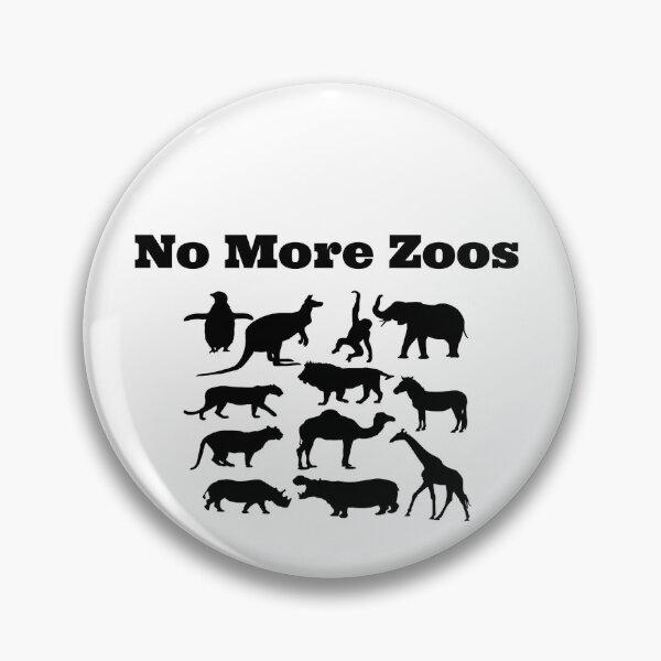 Item preview, No more zoos designed and sold by TheOnionPatch.