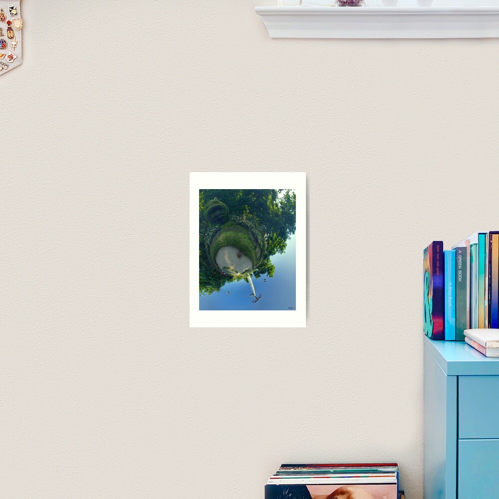 Earthy Head at Floriade 2012 Art Print