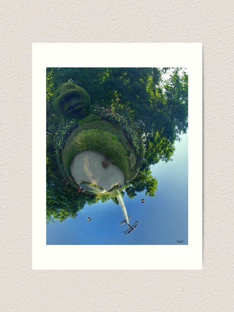 Alternate view of Earthy Head at Floriade 2012 Art Print
