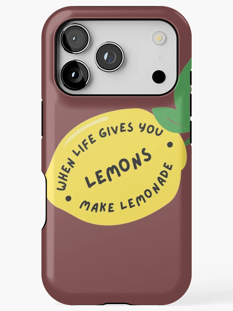 Thumbnail 1 of 4, iPhone Case, Lemon Sticker designed and sold by RizaMonera.