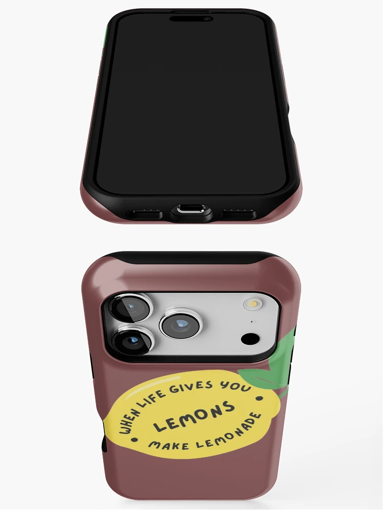 Thumbnail 3 of 4, iPhone Case, Lemon Sticker designed and sold by RizaMonera.