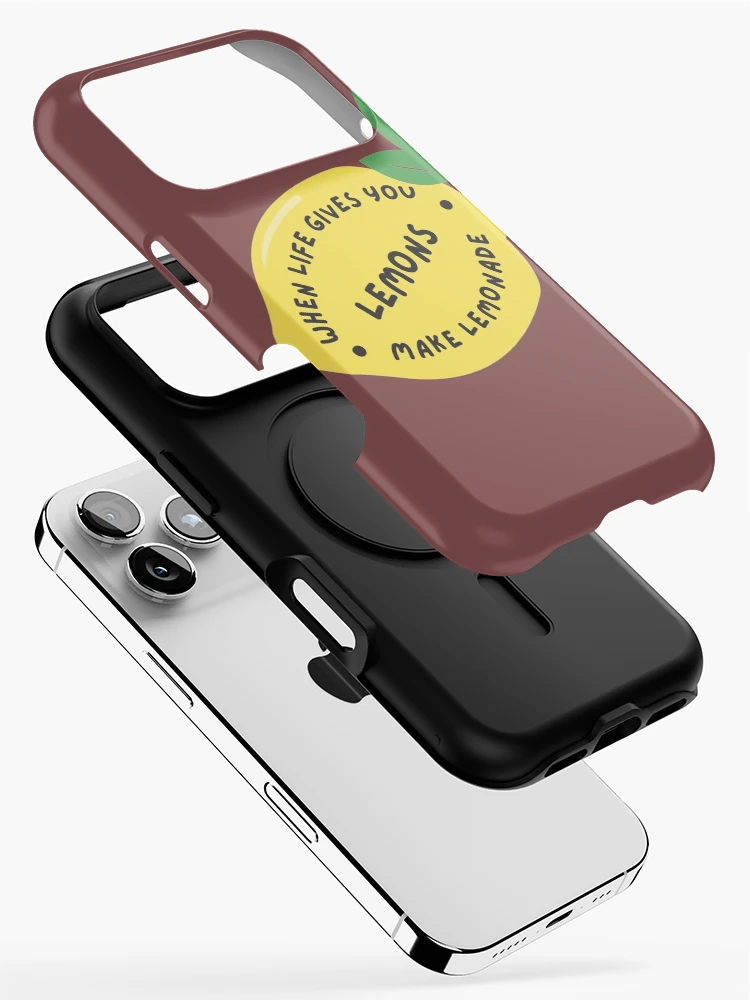Thumbnail 2 of 4, iPhone Case, Lemon Sticker designed and sold by RizaMonera.