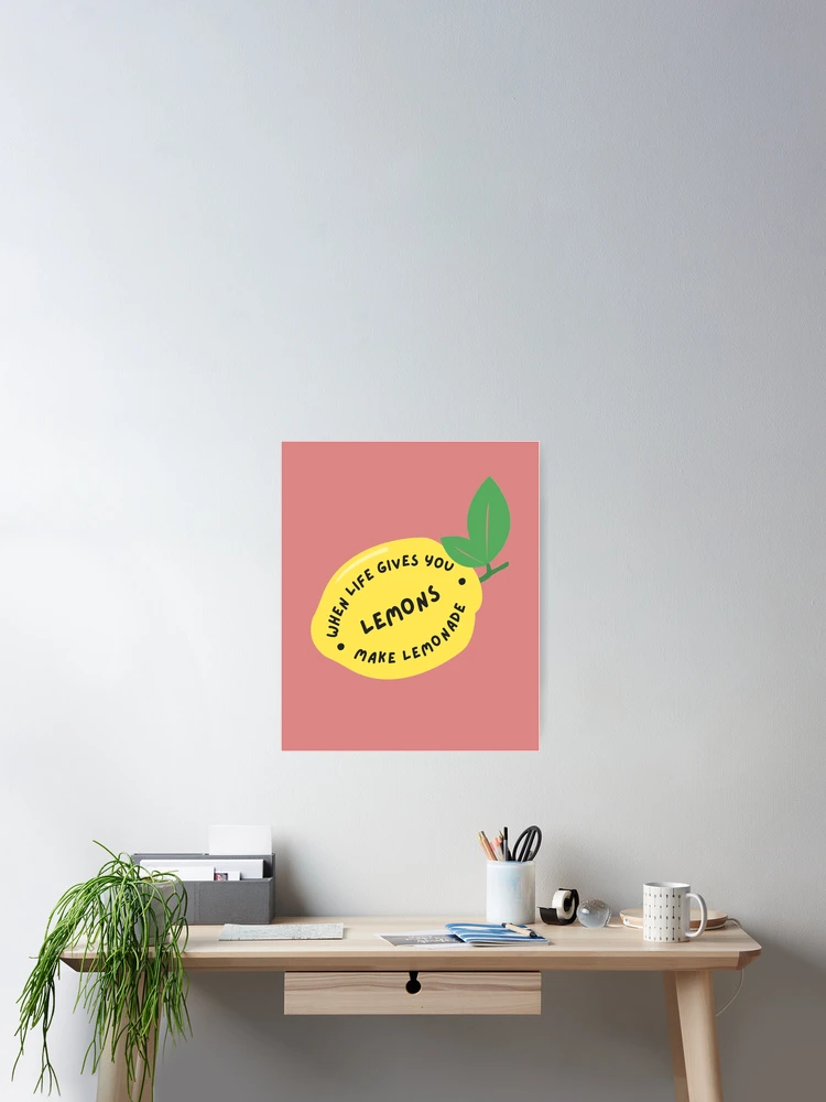 Thumbnail 2 of 3, Poster, Lemon Sticker designed and sold by RizaMonera.