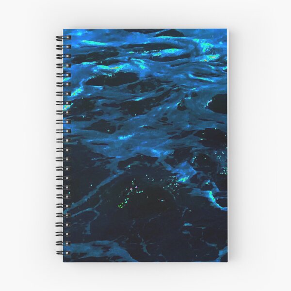 Item preview, Dark Summer Sea - Night Water Glow designed and sold by WildBerryArt.