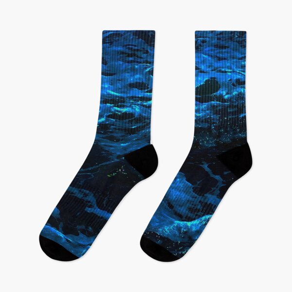 Item preview, Dark Summer Sea - Night Water Glow designed and sold by WildBerryArt.