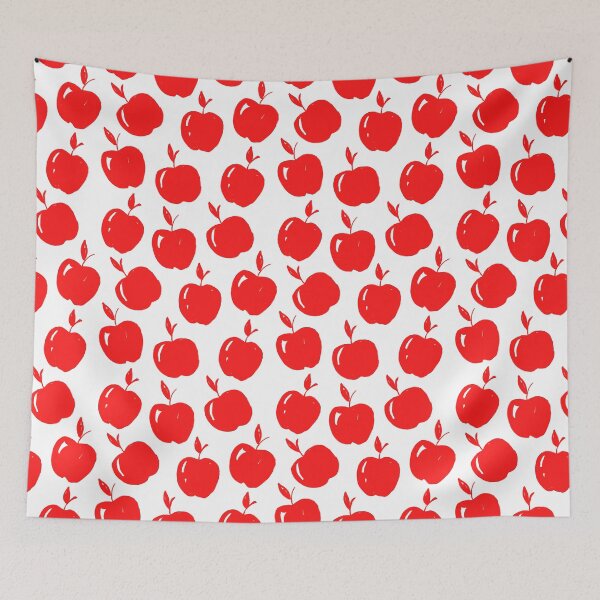 Item preview, Fruit- Red apples with white aesthetic designed and sold by Sarah Zan.