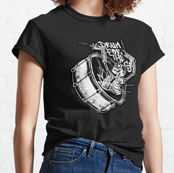 skull broken drum Classic T-Shirt