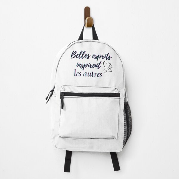 Item preview, Beautiful mind inspire others - popular french quotes theme gifts (black) designed and sold by RebelliousRosee.