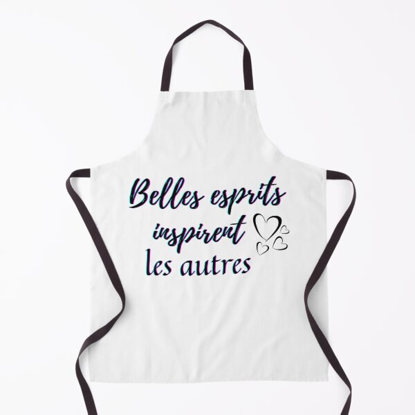 Item preview, Beautiful mind inspire others - popular french quotes theme gifts (black) designed and sold by RebelliousRosee.