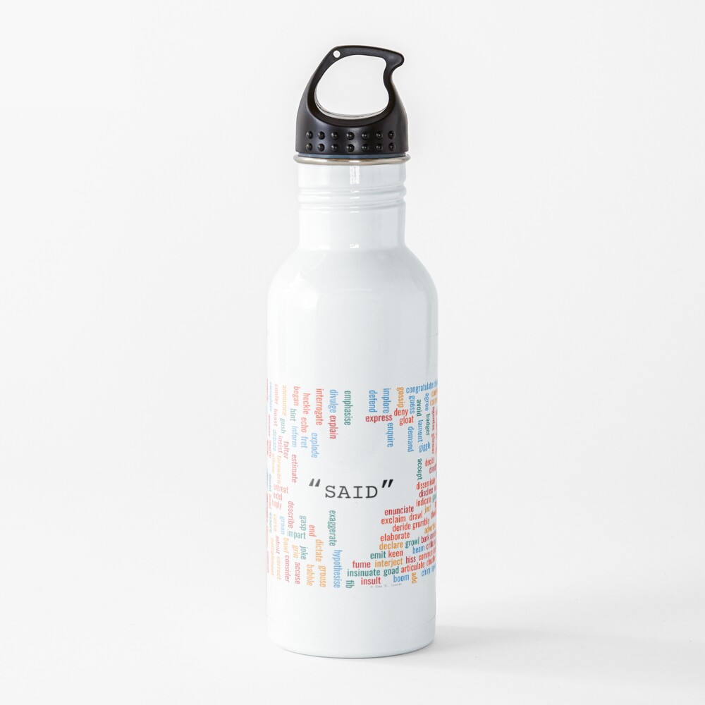 300+ synonyms for "said" Water Bottle