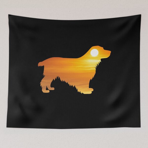 Item preview, Cocker Spaniel Dog Silhouette Sunrise designed and sold by alaechamlal.