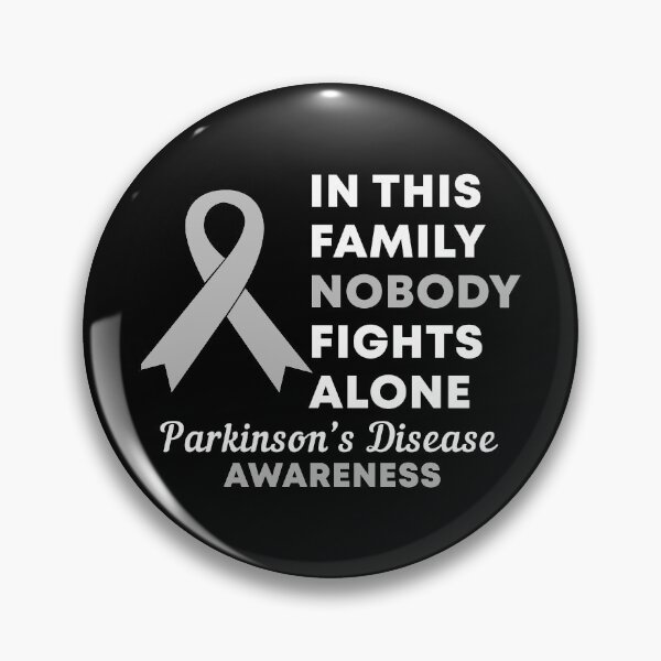 Item preview, In This Family Nobody Fights Alone Parkinson's Disease Awareness designed and sold by Color-Sparkle.