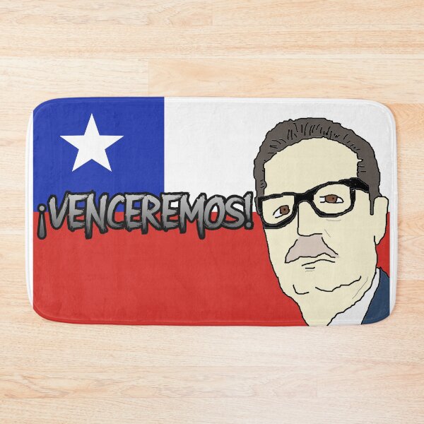 Item preview, Salvador Allende: "Venceremos" (Overcome) designed and sold by RevolutionInPaint.