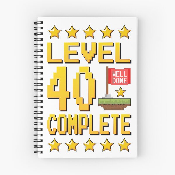 Item preview, 40th birthday 1981 Level 40 years decoration gift designed and sold by lotushaza.