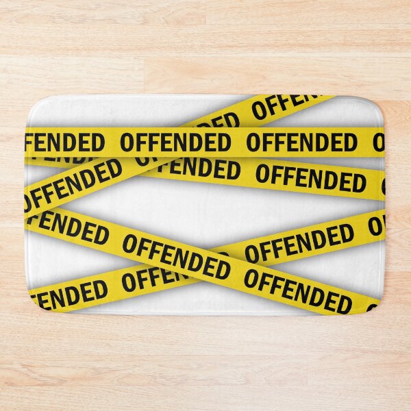 Item preview, I am offended police tape designed and sold by CutieBlue.