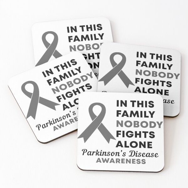 Item preview, In This Family Nobody Fights Alone Parkinson's Disease Awareness designed and sold by Color-Sparkle.