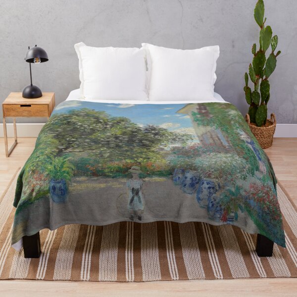 Item preview, Claude Monet Painting– The Artist's House at Argenteuil designed and sold by Coffeesnow.