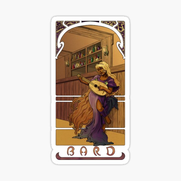La Barde - The Bard Sticker
